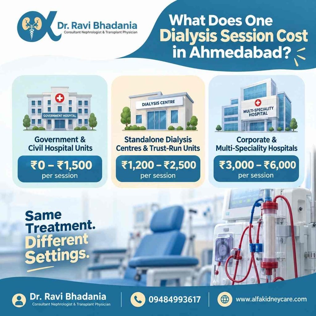 Dialysis Session Cost in Ahmedabad