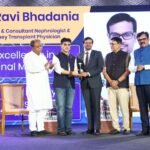 Dr Ravi Bhadania Received Excellence in Renal Medicine Award