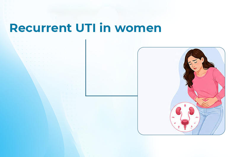Recurrent UTI in women