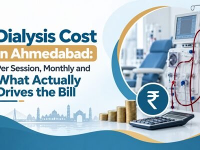 Dialysis Cost in Ahmedabad: Per Session, Per Month, and What Actually Drives the Bill